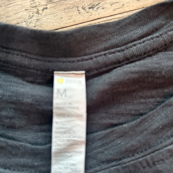 🐨EUC - ZELLA RELAXED WASH LONG SLEEVE SLUB TEE - Picture 9 of 15